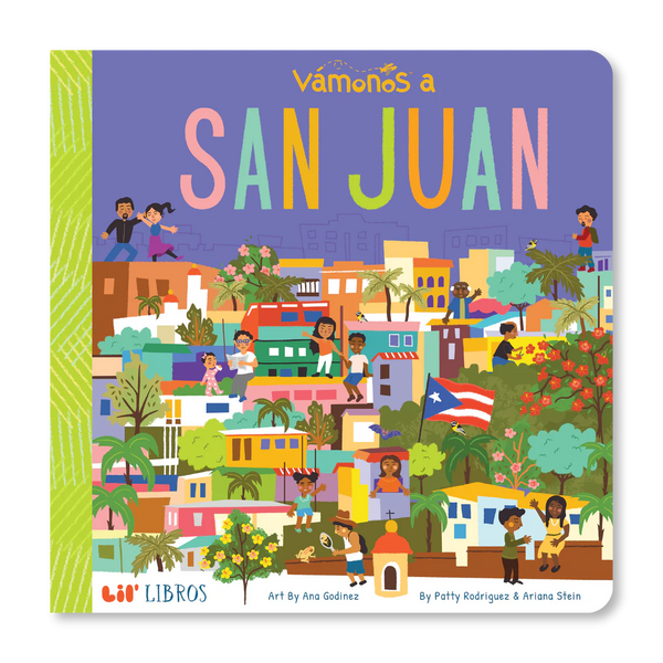 Lil' Libros 'Vámonos a San Juan' Board Book