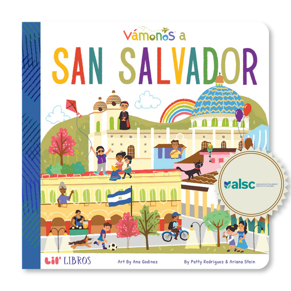 Lil' Libros 'Vámonos a San Salvador' Board Book
