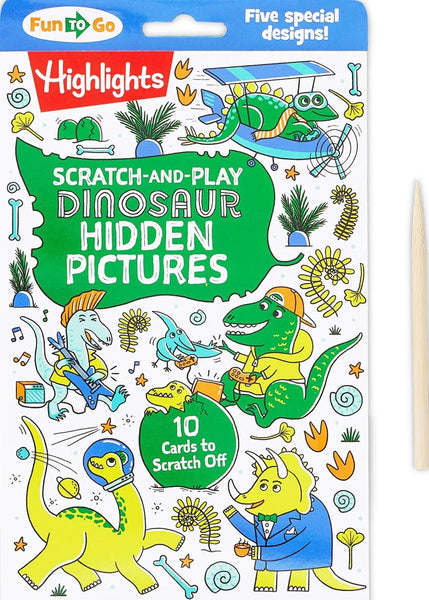 *NEW* Scratch-and-Play Dinosaur Hidden Pictures