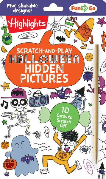 *NEW* Scratch-and-Play Halloween Hidden Pictures