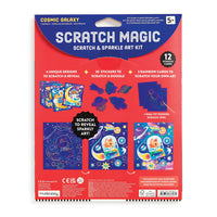 *NEW* Mudpuppy Cosmic Galaxy Scratch Magic Scratch & Sparkle Art Kit