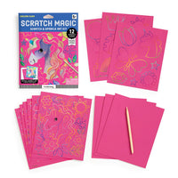 *NEW* Mudpuppy Unicorn Glam Scratch Magic Scratch & Sparkle Art Kit
