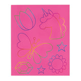 *NEW* Mudpuppy Unicorn Glam Scratch Magic Scratch & Sparkle Art Kit