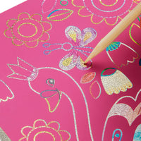 *NEW* Mudpuppy Unicorn Glam Scratch Magic Scratch & Sparkle Art Kit