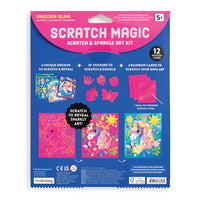 *NEW* Mudpuppy Unicorn Glam Scratch Magic Scratch & Sparkle Art Kit