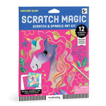 *NEW* Mudpuppy Unicorn Glam Scratch Magic Scratch & Sparkle Art Kit