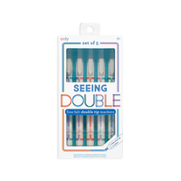 Ooly Seeing Double Fine Felt Double Tip Markers