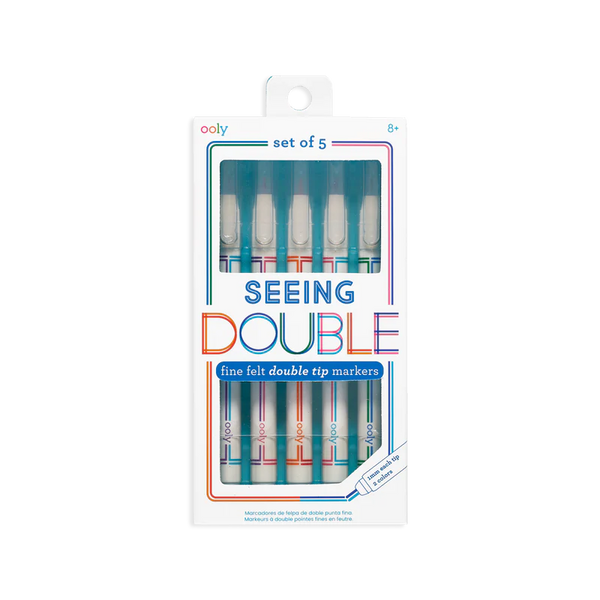 Ooly Seeing Double Fine Felt Double Tip Markers