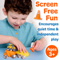 *NEW* Sensory Minis Play Jar with Cloud Clay - Construction