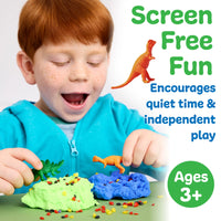 *NEW* Sensory Minis Play Jar with Cloud Clay - Dinosaurs