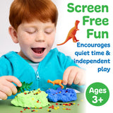 *NEW* Sensory Minis Play Jar with Cloud Clay - Dinosaurs