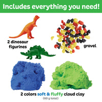 *NEW* Sensory Minis Play Jar with Cloud Clay - Dinosaurs