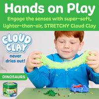 *NEW* Sensory Minis Play Jar with Cloud Clay - Dinosaurs