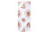 Little Hometown Muslin Swaddle Blanket: Shrimp & Grits