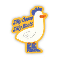 Big Moods 'Silly Goose, Silly Boots' Vinyl Sticker