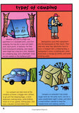 'Sleeping In A Sack: Camping Activities for Kids' Book