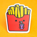 *NEW* Robot Dance Battle Small Fry with Drink Vinyl Sticker