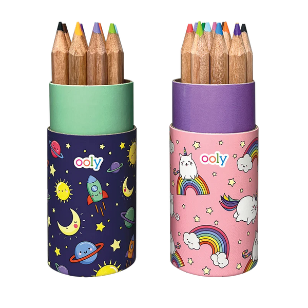 Ooly Draw 'n' Doodle Mini Colored Pencils + Sharpener