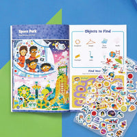 *COMING SOON* Space Hidden Pictures Puffy Sticker Playscenes