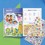 *COMING SOON* Space Hidden Pictures Puffy Sticker Playscenes