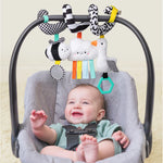 Itzy Ritzy Itzy Bitzy Spiral Car Seat Activity Toy - High Contrast