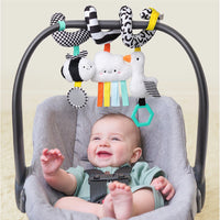 Itzy Ritzy Itzy Bitzy Spiral Car Seat Activity Toy - High Contrast