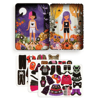 *NEW* Mudpuppy Magnetic Dress-Up Tin: Spooky Season