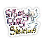 Big Moods 'Spooky Scary Skeletons' Vinyl Sticker