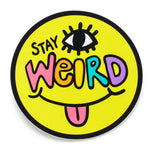 *NEW* Wokeface 'Stay Weird' Vinyl Sticker