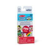 *COMING SOON* Melissa & Doug Sticker WOW!® Mini Activity Pad & 200 Refill Stickers (Stamper Not Included) - Disney