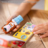 Melissa & Doug Sticker WOW!® Mini Activity Pad & 200 Refill Stickers (Stamper Not Included) - Pets