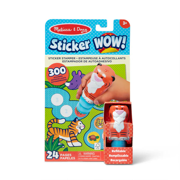 Melissa & Doug Sticker WOW! Activity Pad Set - Tiger