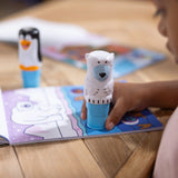 Melissa & Doug Sticker WOW! Activity Pad & Stamper 2-Pack - Winter