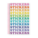 *NEW* Pipsticks Colorful Stickers Reusable Sticker Book