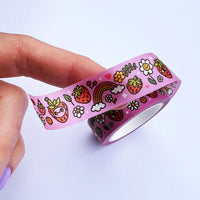 *NEW* Wokeface Strawbebby Washi Tape