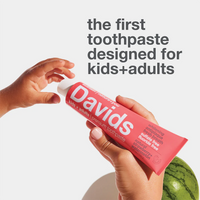 *NEW* Davids Kids + Adults Premium Toothpaste - Strawberry Watermelon
