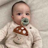 Itzy Ritzy Sweetie Pal Plush & Pacifier - Mushroom