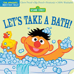 *NEW* Indestructibles Books - Sesame Street: Let's Take a Bath!