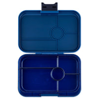 *NEW* Yumbox Tapas 5-Compartment Leakproof Bento Box - Monte Carlo Blue with Clear Blue Tray