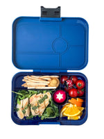 *NEW* Yumbox Tapas 5-Compartment Leakproof Bento Box - Monte Carlo Blue with Clear Blue Tray