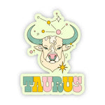 Big Moods Zodiac Vinyl Stickers - Taurus