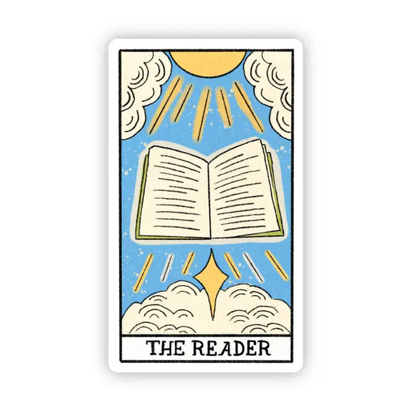 Big Moods 'The Reader' Tarot Card Vinyl Sticker