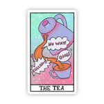 Big Moods 'The Tea' Tarot Card Vinyl Sticker