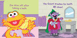 *NEW* Indestructibles Books - Sesame Street: Time for Bed!