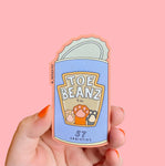 *NEW* The Peach Fuzz 'Toe Beanz' Vinyl Sticker
