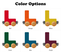 Maple Landmark Name Trains - Letter L