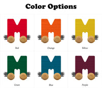 Maple Landmark Name Trains - Letter M
