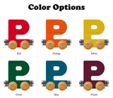 Maple Landmark Name Trains - Letter P