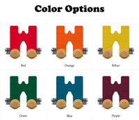 Maple Landmark Name Trains - Letter W