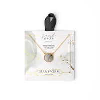 Soul Stacks Intentions Pendant Necklace